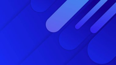 Minimalist sunum tasarımlı mavi arkaplan