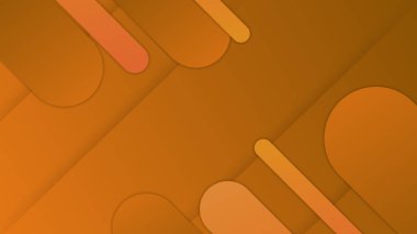 Soyut geometrik ögeler dekorasyonuna sahip beyaz arkaplan