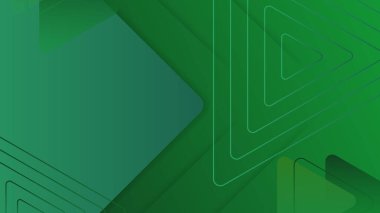 Soyut geometrik ögeler dekorasyonuna sahip beyaz arkaplan