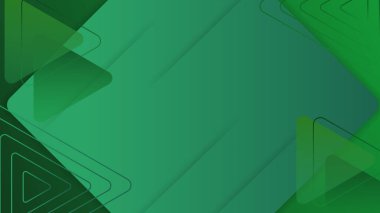 Soyut geometrik ögeler dekorasyonuna sahip beyaz arkaplan