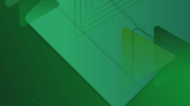 Soyut geometrik ögeler dekorasyonuna sahip beyaz arkaplan