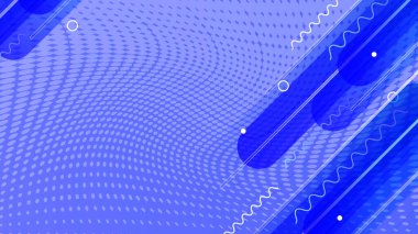 Sunum arkaplanı, sertifika, teknoloji afişi için minimalist kurumsal konsept tasarımı içeren soyut mavi arkaplan