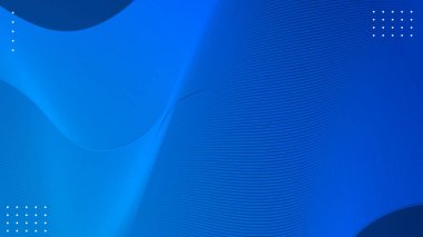 Sunum tasarımı için soyut mavi arkaplan