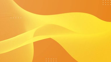 Soyut turuncu modern tasarım arkaplanı ve sarı gradyan karşıtlığı