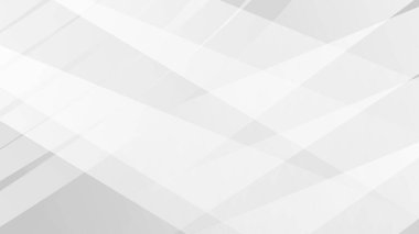Gri beyaz soyut arka plan geometri parlaklığı ve katman elementi. Vektör illüstrasyonu