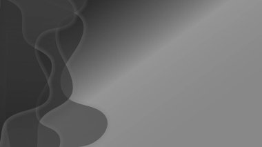 Koyu siyah dinamik soyut vektör arkaplanı. Modern yaratıcı prim gradyanı. Soyut siyah arkaplan ve doku içeren iş sunum afişi