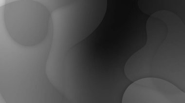 Koyu siyah dinamik soyut vektör arkaplanı. Modern yaratıcı prim gradyanı. Soyut siyah arkaplan ve doku içeren iş sunum afişi