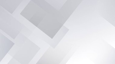 Soyut beyaz ve gri arkaplan. Soyut gri yüksek teknolojili çokgen şirket geçmişi