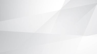 Soyut beyaz ve gri arkaplan. Soyut gri yüksek teknolojili çokgen şirket geçmişi