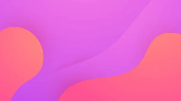 ピンクと紫色のヴァイオレットベクター 抽象的な形をしたシンプルなバナー — ストックベクタ