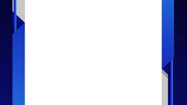 Lüks ve basit stile sahip mavi ve beyaz arkaplan soyut sanat vektörü