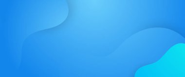 Mavi vektör modern soyut sancak dalga ve sıvı elementler vektör illüstrasyonu