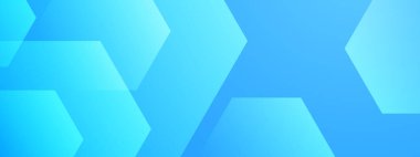 Mavi geometrik soyut arka plan, parlak uzayda dalga dekorasyonuyla örtüşüyor. Pankart, el ilanı, kart veya broşür kapağı için minimalist modern grafik tasarım unsuru kesme biçimi konsepti