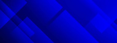 Mavi vektör soyut geometrik şekil modern pankart