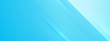 Mavi vektör gradyan soyut pankart tasarımı