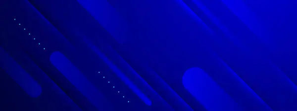 Синий Векторный Градиентный Абстрактный Баннер Элементами Форм — стоковый вектор