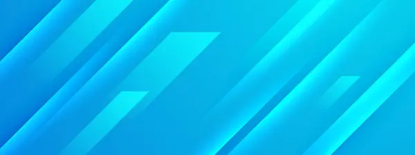 Синий Абстрактный Баннер — стоковый вектор