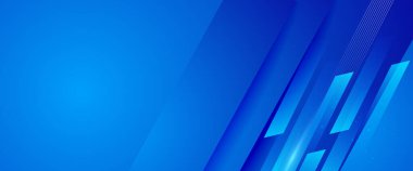 Şekilli mavi arkaplan soyut sanat vektörü