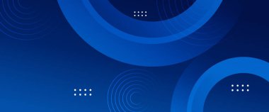 Şekilli mavi arkaplan soyut sanat vektörü