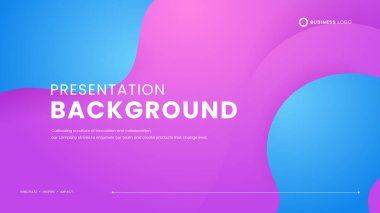 Mavi ve mor menekşe minimalist şekilli basit arkaplan