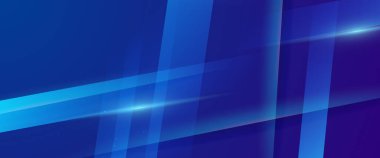 Mavi vektör modern soyut arkaplan ve şekiller