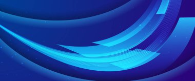 Mavi küçük geometrik şekil soyut arkaplan