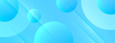 Mavi vektör minimalist basit soyut geometrik bayrak