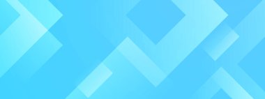 Mavi vektör modern soyut afiş ve şekiller