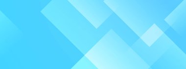 Şekilli mavi soyut pankart