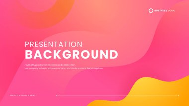 Pembe ve sarı minimalist arka planda şekiller