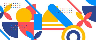 Yaratıcı soyut şekillere sahip renkli geometrik kusursuz desenli çizimler. Duvar kağıdı, iş, şirket, kurum, parti, festival, seminer ve konuşmalar için uygun