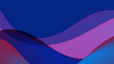 Soyut 3D bulanık sıvı aurora pürüzsüz vektör arkaplanı ve fütüristik teknoloji arkaplanı dalgaları. Vektör soyut grafik tasarım sancak deseni sunumu duvar kağıdı ağı.