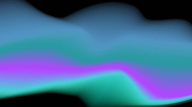 Bulanık sıvı sıvı aurora gradyan arkaplan ve modern soyut teknoloji fütüristik neon hologram renk kalıpları. Broşür, poster, afiş, el ilanı ve kart şablonları. Vektör illüstrasyonu.