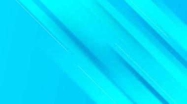 Geometrik şekilli mavi soyut minimalist gradyan arka plan. Broşür, afiş, kapak, poster için fütüristik kavram arka planına sahip modaya uygun geometrik soyut tasarım