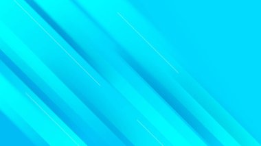 Mavi vektör soyut minimalist gradyan geometrik şekiller arka plan. Broşür, afiş, kapak, poster için fütüristik kavram arka planına sahip modaya uygun geometrik soyut tasarım