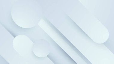 Beyaz vektör soyut geometrik şekil modern arkaplan. Kapak, poster, afiş, broşür, başlık, sunum, web, broşür için minimal geometrik tasarım