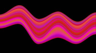 Renkli renkli vektör çizimi soyut dalga arkaplanı. Poster, afiş, el ilanı, dergi, kapak, broşür, festival için dinamik renk derecelendirme tasarımı