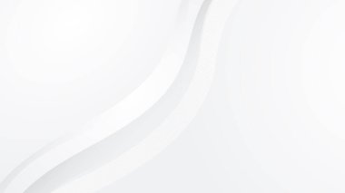 Şekilleri olan beyaz arkaplan soyut sanat vektörü. Kapak, poster, afiş, broşür, başlık, sunum, web, broşür için minimal geometrik tasarım