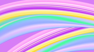 Renkli renkli vektör stili zarif dalga tasarımı arka plan. Poster, afiş, el ilanı, dergi, kapak, broşür, festival için dinamik renk derecelendirme tasarımı