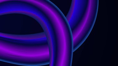 Renkli renkli vektör stili zarif dalga tasarımı arka plan. Poster, afiş, el ilanı, dergi, kapak, broşür, festival için dinamik renk derecelendirme tasarımı