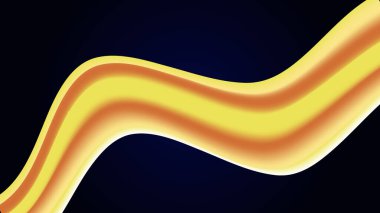 Dalga biçimli renkli vektör soyut arkaplanı. Poster, afiş, el ilanı, dergi, kapak, broşür, festival için dinamik renk derecelendirme tasarımı