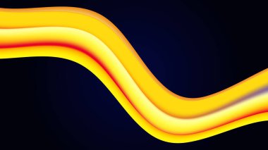 Renkli, zarif, soyut arkaplan ve dalgalı bir vektör. Poster, afiş, el ilanı, dergi, kapak, broşür, festival için dinamik renk derecelendirme tasarımı