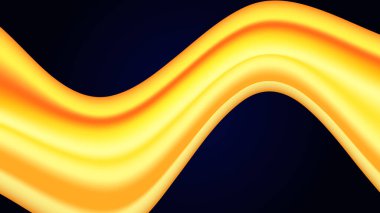 Renkli renkli vektör dalgalı soyut arkaplan. Poster, afiş, el ilanı, dergi, kapak, broşür, festival için dinamik renk derecelendirme tasarımı