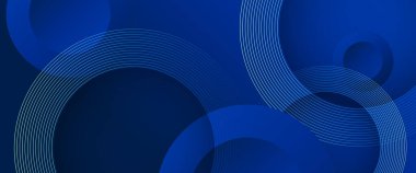 Mavi fütürist modern soyut dinamik çizgi şeridi. Gelecekçi teknoloji konsepti. Poster, afiş, broşür, şirket, web sitesi