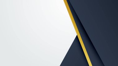 Mavi ve altın şekilli modern arka plan