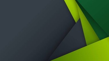 Siyah ve yeşil modern yaratıcı kartvizit ve isim kartı, yatay basit temiz şablon tasarımı, dikdörtgen boyutunda yerleşim.