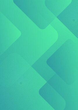 Asgari dinamik kapak tasarımı için çizgi gradyanı dokusuna sahip parlak yeşil ve mavi gradyan desen arkaplanının vektör çizimi. Mavi, pembe, sarı, yeşil afiş şablonu