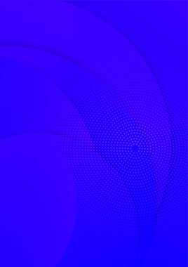 Soyut mavi gradyan geometrik kapak tasarımları