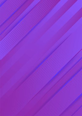 Vektör mor soyut geometrik poster