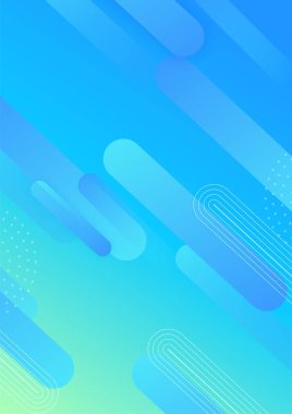 gradyan şekil mavi soyut geometri tasarım arka planı